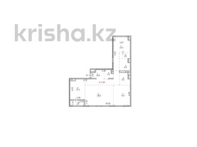 3-комнатная квартира · 123 м² · 10/12 этаж, Мангилик Ел Е496 за 91.8 млн ₸ в Астане, Есильский р-н