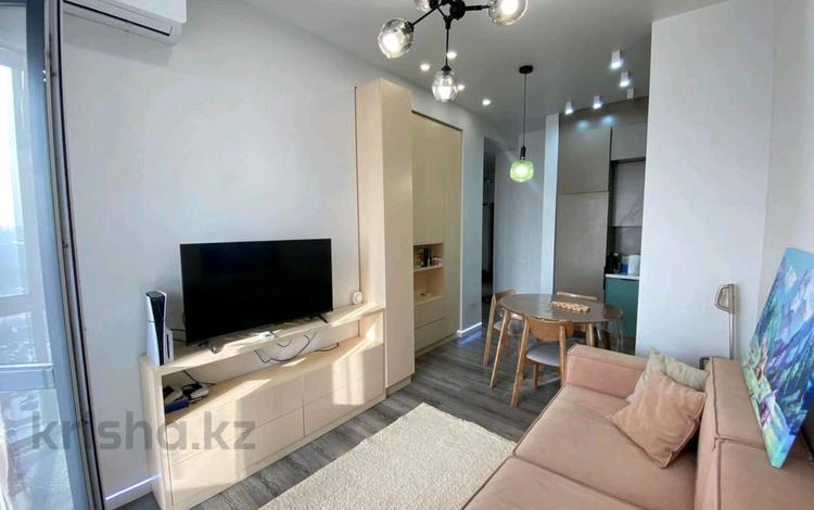 2-бөлмелі пәтер · 56 м² · 16/18 қабат, Абая 164/4 — Брусиловского, бағасы: 46 млн ₸ в Алматы, Бостандыкский р-н — фото 2