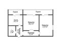 2-бөлмелі пәтер · 70.4 м² · 9/9 қабат, Касымханова 10/1, бағасы: 40.8 млн ₸ в Костанае — фото 11