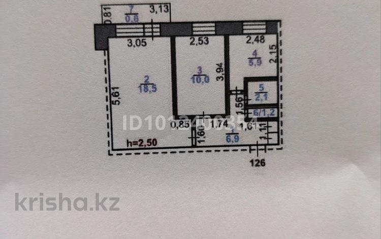 2-бөлмелі пәтер · 45.4 м² · 5/9 қабат, Павла Корчагина 136, бағасы: 12 млн ₸ в Рудном — фото 7