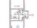 1-комнатная квартира · 44 м² · 3/12 этаж, Шамши Калдаякова 17 за 235 000 ₸ в Астане, Алматы р-н — фото 2
