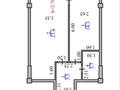 2-бөлмелі пәтер · 46 м² · 15/16 қабат, Ауэзова 2/4, бағасы: 32 млн ₸ в Алматы, Алмалинский р-н — фото 2