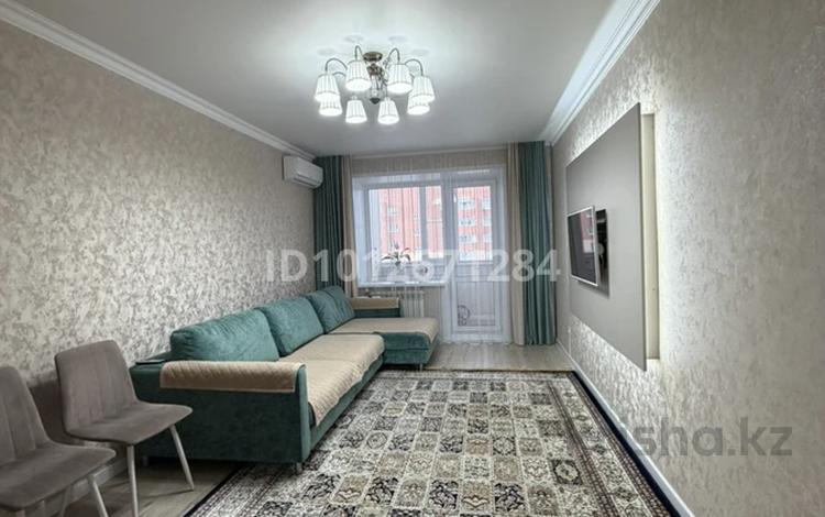 2-комнатная квартира · 75.4 м² · 7/9 этаж, 8-й микрорайон, 8 микрорайон 24 за 43 млн ₸ в Костанае — фото 2