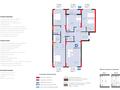 4-бөлмелі пәтер · 136.87 м² · 5/9 қабат, Сагадат Нурмагамбетов 15, 16, бағасы: 96 млн ₸ в Астане, Сарайшык р-н — фото 2