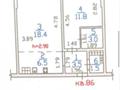 2-бөлмелі пәтер · 50 м² · 11/12 қабат, Бауыржана Момышулы 5/1 — Монке би, бағасы: 37 млн ₸ в Алматы, Алатауский р-н — фото 17