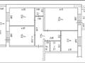3-бөлмелі пәтер · 90 м² · 5/6 қабат, Ч.валиханова 19/1, бағасы: 26.5 млн ₸ в Темиртау — фото 10