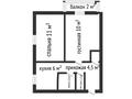 1-комнатная квартира · 36 м² · 2/5 этаж, Алимжана Баймуканова за 15.9 млн ₸ в Кокшетау — фото 2