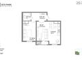 2-бөлмелі пәтер · 56 м² · 3/9 қабат, Уч. квартал 305 140/1, бағасы: 33 млн ₸ в Жанатурмысе — фото 10