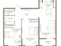 3-комнатная квартира · 67.6 м² · 7/9 этаж, Ботакоз за ~ 36.6 млн ₸ в Алматы