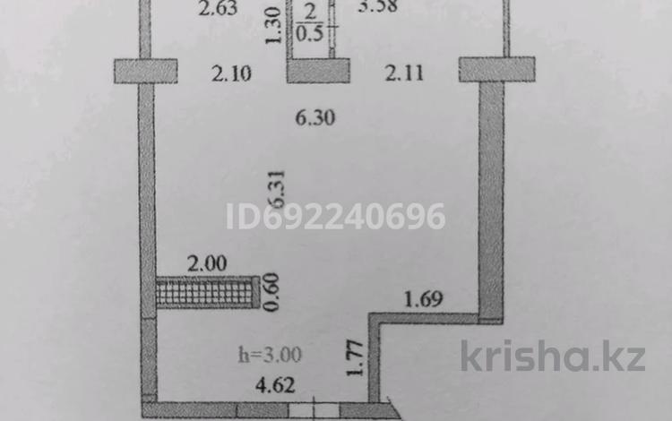 1-комнатная квартира, 46 м², 12/20 этаж, Гагарина 310 — Аль Фараби за 39.9 млн 〒 в Алматы, Бостандыкский р-н — фото 2