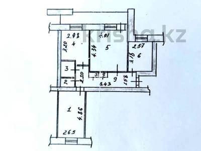 3-комнатная квартира · 68 м² · 9/9 этаж, Славского 54 за 37 млн 〒 в Усть-Каменогорске