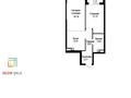 3-комнатная квартира · 53.5 м² · 22/22 этаж, Роза Багланова 6 за ~ 35 млн ₸ в Астане, Нура р-н — фото 22
