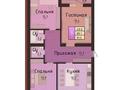 3-комнатная квартира · 91.5 м² · 2/5 этаж, Кошкарбаева 33 — Елемесова за 34.8 млн ₸ в Щучинске — фото 2