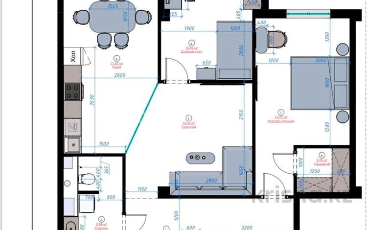 3-бөлмелі пәтер · 81 м² · 4/5 қабат, мкр Нурсая-3, Абулхайр-хана 56А — Рядом с Абай Центр, бағасы: 37.6 млн ₸ в Атырау — фото 8
