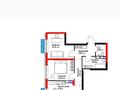 3-комнатная квартира · 68 м² · 11/12 этаж, Бауыржана Момышулы 5 — Монке би за 53 млн ₸ в Алматы, Алатауский р-н — фото 17