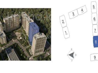 3-бөлмелі пәтер · 97 м² · 3/12 қабат, Ақжар ш/а., Белжайлау 47а, бағасы: 65 млн ₸ в Алматы, Наурызбайский р-н