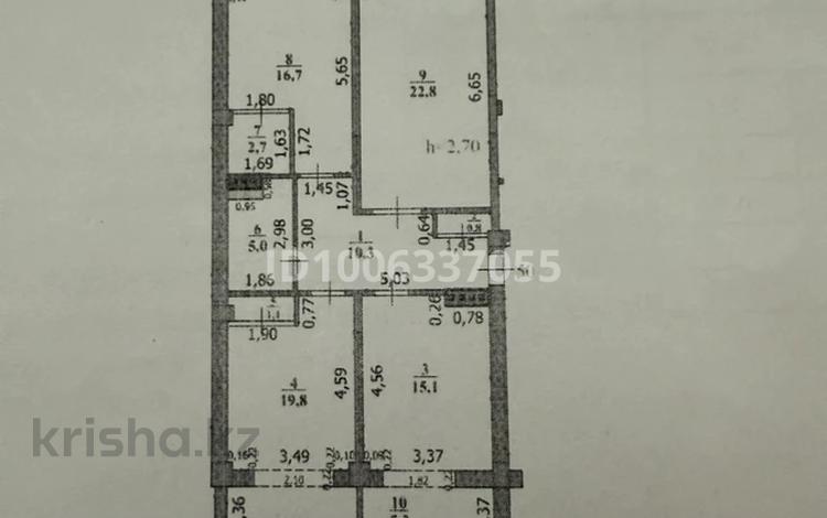 3-бөлмелі пәтер · 100 м² · 4/4 қабат, Ескалиева 149, бағасы: 40 млн ₸ в Уральске — фото 7