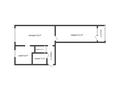 2-бөлмелі пәтер · 46.3 м² · 3/5 қабат, Франко 4, бағасы: 16 млн ₸ в Рудном — фото 20