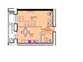 1-комнатная квартира · 44 м² · 13/13 этаж, Тауелсиздик 34/8 за 16 млн ₸ в Астане, Алматы р-н — фото 2