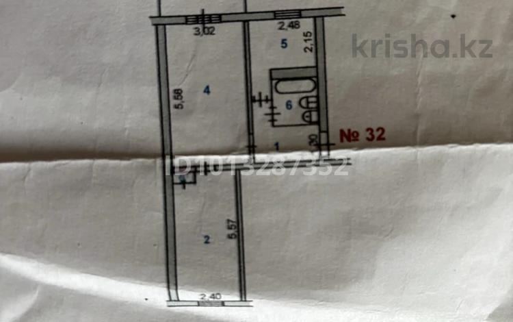 2-бөлмелі пәтер · 42 м² · 4/5 қабат, Қарасу ш/а. 17 — Әл-Фараби, бағасы: 11 млн ₸ в Таразе, мкр Карасу — фото 2