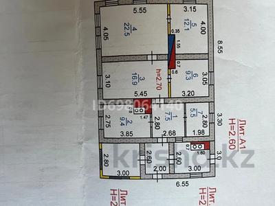 Отдельный дом • 4 комнаты • 100 м² • 10 сот., Молдагуловой 53 — Караганда-сортировочная за 12.5 млн 〒