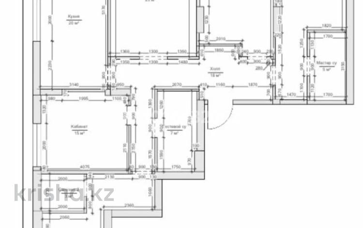 5-комнатная квартира · 152 м² · 10/14 этаж, Кошкарбаева 1 — ПРЕМИУМ КЛАСС за 129 млн ₸ в Астане — фото 2
