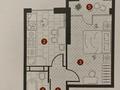 1-комнатная квартира · 42.9 м² · 2/12 этаж, мкр Шугыла за 24.2 млн ₸ в Алматы, Наурызбайский р-н — фото 2