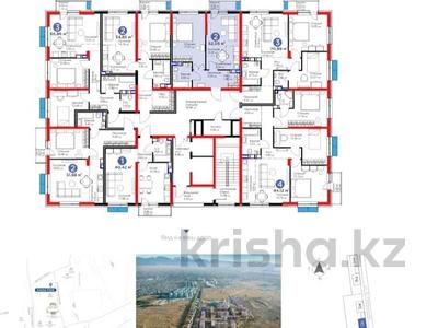 2-комнатная квартира · 52.05 м² · 10/12 этаж, Бауыржана Момышулы 292 — Монке би за 29 млн 〒 в Алматы, Алатауский р-н