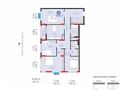 4-бөлмелі пәтер · 113.31 м² · 8/12 қабат, Е-15 5 — ЦЕНА ПО АКЦИИ УСПЕЙТЕ, бағасы: ~ 58.6 млн ₸ в Астане, Нура р-н