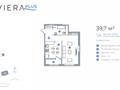 1-бөлмелі пәтер · 40 м² · 2/16 қабат, Каныша Сатпаева, бағасы: ~ 35.4 млн ₸ в Алматы, Бостандыкский р-н — фото 2