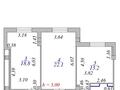 2-бөлмелі пәтер · 76 м² · 8/11 қабат, Кабанбай батыра 56Б, бағасы: 71 млн ₸ в Астане, Есильский р-н — фото 48