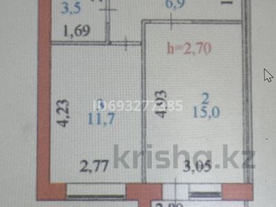 1-комнатная квартира, 38.6 м², 1/9 этаж, Кордай 99 — Болекпаева- Игишева 18 за 14.5 млн 〒 в Астане, Алматы р-н