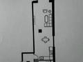 1-комнатная квартира · 41.1 м² · 2/7 этаж, улица Талдыарал, дом 19 4 блок за ~ 25.3 млн ₸ в Алматы, Алатауский р-н — фото 3