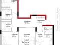3-комнатная квартира · 84.47 м² · 5/9 этаж, Е 908 22 за ~ 32.1 млн ₸ в Астане, Есильский р-н — фото 6