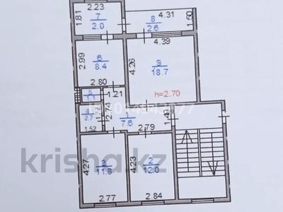 3-комнатная квартира · 66.9 м² · 5/5 этаж, Павла Шаталюка за 15 млн ₸ в Сатпаев