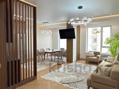 Аренда квартир в Шымкенте: 3-комнатная квартира · 90 м² · 9/25 этаж · помесячно, Байдибек би стр. 127/7 за 600 000 〒 3-комнатная квартира · 90 м² · 9/25 этаж · помесячно, Байдибек би стр. 127/7 за 600 000 〒 в Шымкенте, Абайский р-н