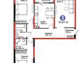 3-бөлмелі пәтер · 91 м² · 4/6 қабат, Тараз 8/1, бағасы: 71 млн ₸ в Алматы, Турксибский р-н — фото 11