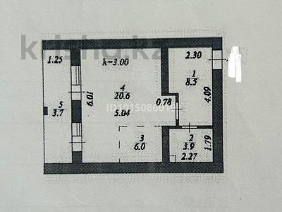 1-комнатная квартира · 43 м² · 6/10 этаж, Алихан Бокейхан 13 за 25.9 млн ₸ в Астане, Есильский р-н