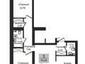 3-комнатная квартира · 77 м² · 1/9 этаж, Е 652 56 — СРОЧНО‼️ за 36 млн ₸ в Астане, Есильский р-н — фото 2