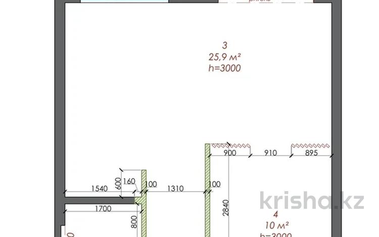 2-комнатная квартира · 47.5 м² · 5/10 этаж, Байтурсынова 177 за 54 млн ₸ в Алматы, Бостандыкский р-н — фото 32