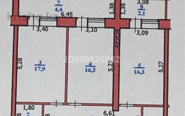 2-комнатная квартира · 76 м² · 6/9 этаж, мкр Кадыра Мырза-Али 29