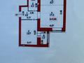 2-бөлмелі пәтер · 50.44 м² · 4/9 қабат, Шамши Калдаяков 14, бағасы: 42 млн ₸ в Астане, Сарайшык р-н
