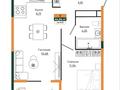 2-бөлмелі пәтер · 49 м² · 4/6 қабат, Халиуллина 196/17 — Талгарский тракт, бағасы: 29.5 млн ₸ в Алматы, Медеуский р-н — фото 2