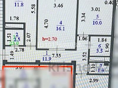3-бөлмелі пәтер · 72 м² · 3/5 қабат, Е-128 7, 7/2,7/1 — Гимназия #100, парламентские гаражи, бағасы: ~ 36 млн ₸ в Астане, Нура р-н