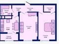 2-бөлмелі пәтер · 67 м² · 6/9 қабат, Просп. Туран 89/3, бағасы: 29.5 млн ₸ в Астане, Нура р-н — фото 3