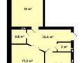 2-комнатная квартира, 70.9 м², 1/5 этаж, Батыс-2 51Г за ~ 16.3 млн 〒 в Актобе — фото 2