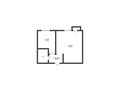 1-комнатная квартира, 21.3 м², 5/5 этаж, майлина 16 за 7.5 млн 〒 в Костанае — фото 17