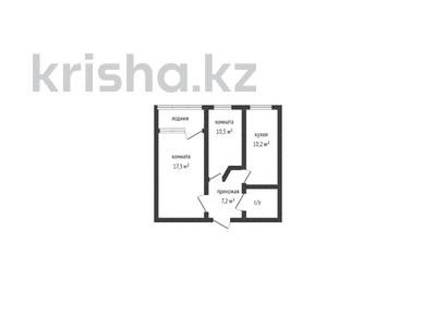 2-комнатная квартира, 50.8 м², 2/6 этаж, Юбилейный 43 за 22.5 млн 〒 в Костанае