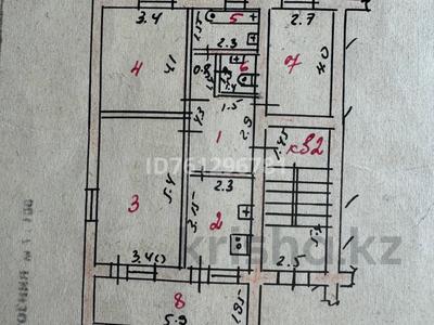 3-комнатная квартира · 80 м² · 1/3 этаж, Тыныбаева 29 — Кунаева за 55 млн ₸ в Шымкенте, Аль-Фарабийский р-н
