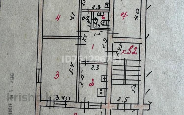 3-комнатная квартира · 80 м² · 1/3 этаж, Тыныбаева 29 — Кунаева за 55 млн ₸ в Шымкенте, Аль-Фарабийский р-н — фото 2